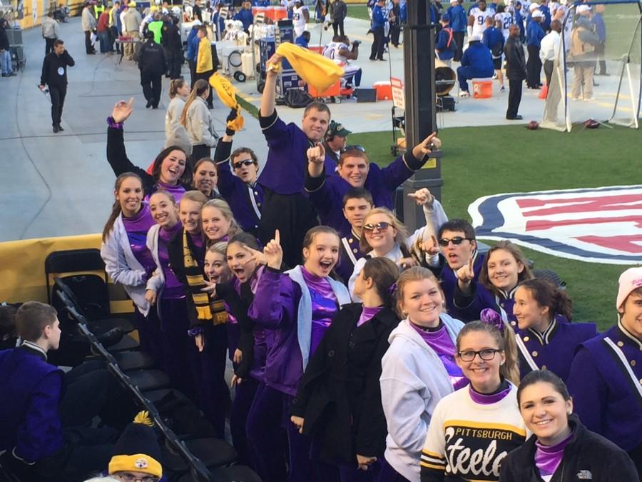 Band plays at Steelers game