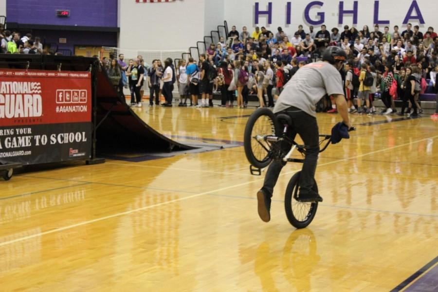BMX riders assembly