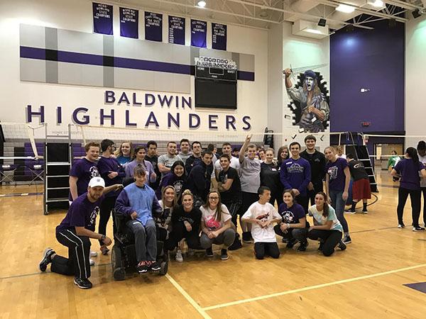 Special Olympics volleyball tournament