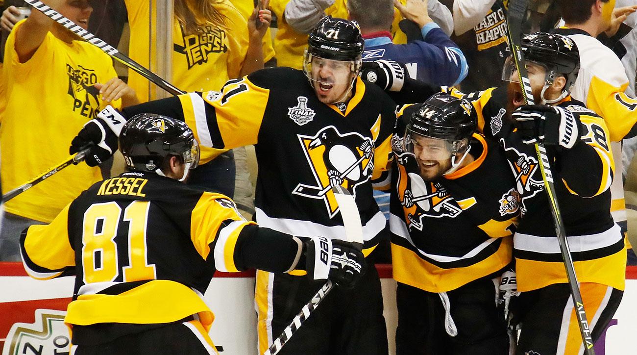 Offensive flurry gives Pens a Game 2 win