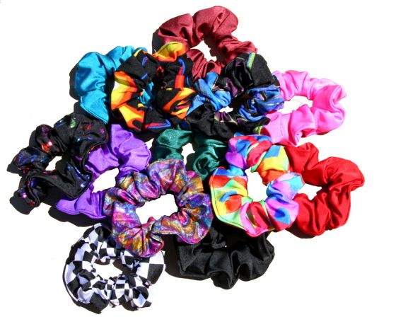 Scrunchies make a comeback