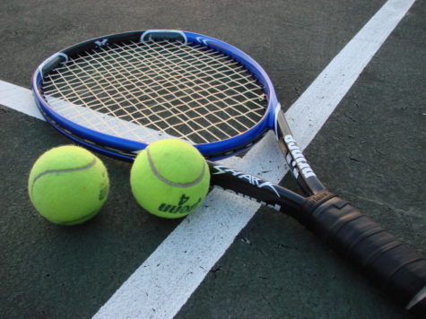 The girls tennis team plays in the fall sports season.