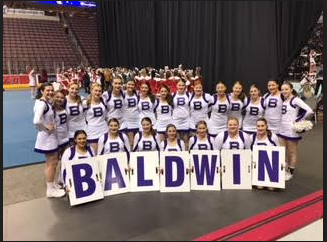 Cheer team places fourth at states