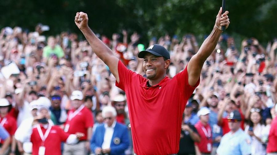 At just 19, Woods made his name known on the professional landscape as he participated in his first PGA tour and walked away with the PGA Rookie of the Year.