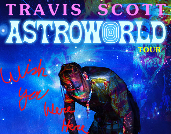 Travis Scott came to Pittsburgh for his Wish You Were Here tour.