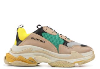 Welcome to the the “dad shoe” trend in the streetwear community. Some examples of these shoes are the Yeezy Boost 700, the Balenciaga Triple S Trainer, and the Puma Thunder Spectra.