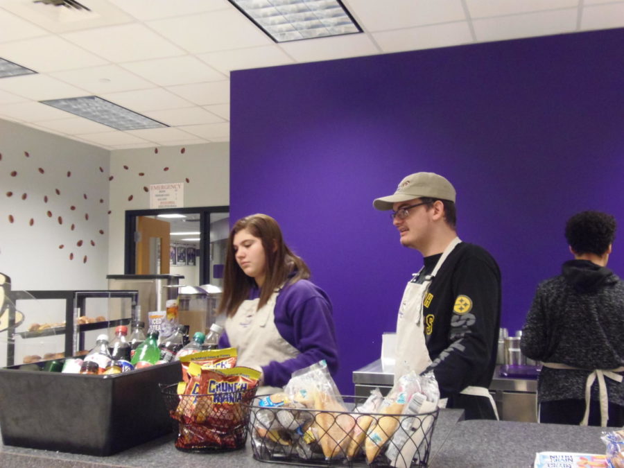 The Baldwin Bean, the school's new coffee shop, had its grand opening today.