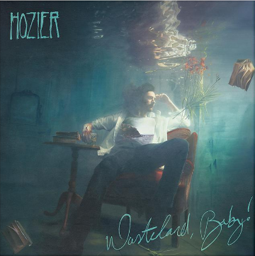 Indie rock artist Hoziers newest album, Wasteland, Baby! cover.