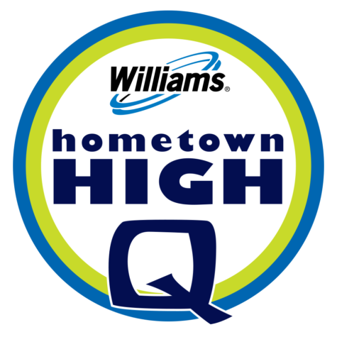 The Hometown High-Q competition is a tournament-style academic contest where three teams compete at a time, with the winner moving on. Photo via KDKA. 