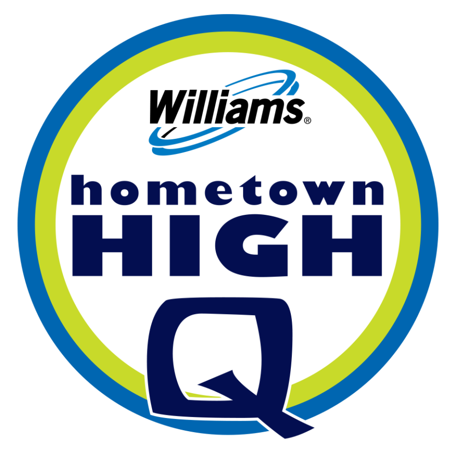 The Hometown High-Q competition is a tournament-style academic contest where three teams compete at a time, with the winner moving on. Photo via KDKA. 