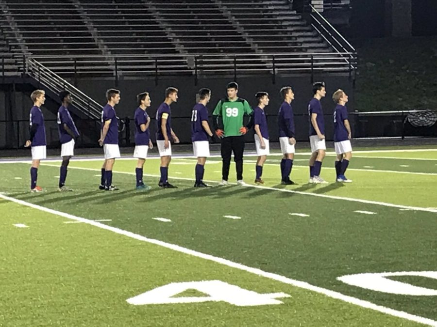 The boys soccer team kept their playoff hopes alive with a 3-0 win over Peters