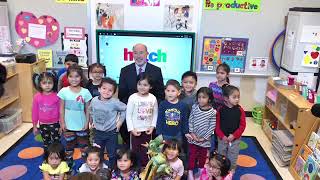 Pennsylvania Gov. Tom Wolf visited Baldwin High School on Friday, Nov. 22.