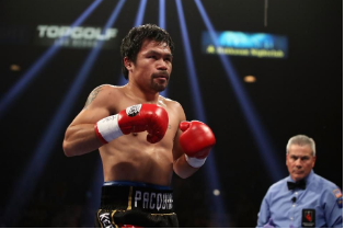 Manny Pacquiao has been a class act his entire career, and continues to produce at a high level while also serving his country.