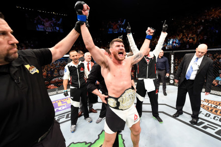 Michael Bisping finished off a storied career, finally winning the UFCs 185 pound title in 2016.