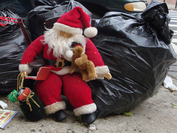 The holidays are a time to celebrate, but 5 billion pound of trash will be thrown out this season.