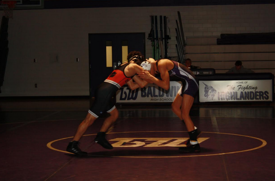 The+Baldwin+wresting+team+suffered+a+loss+last+night+to+Bethel+Park.+