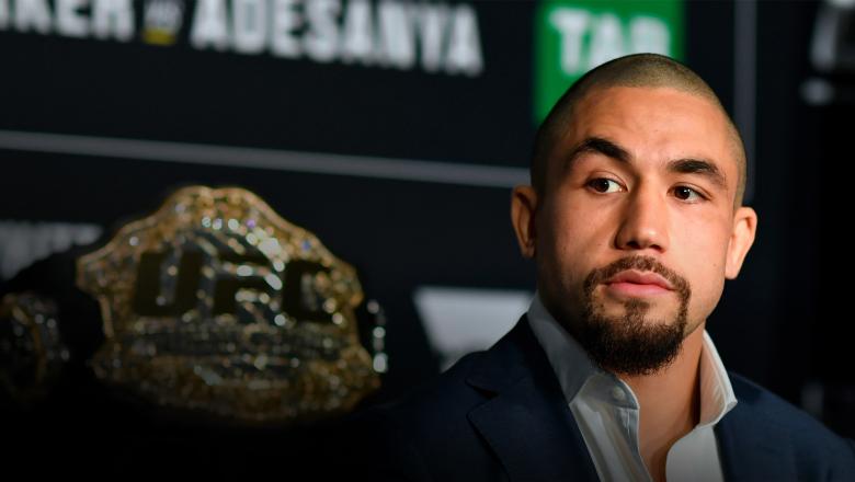 Former UFC middleweight champion Robert Whittaker spoke up about his struggles.