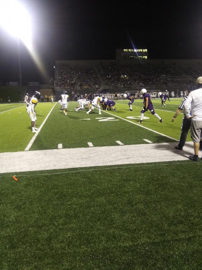 Baldwin played Central Catholic on Friday during the second home game of the season