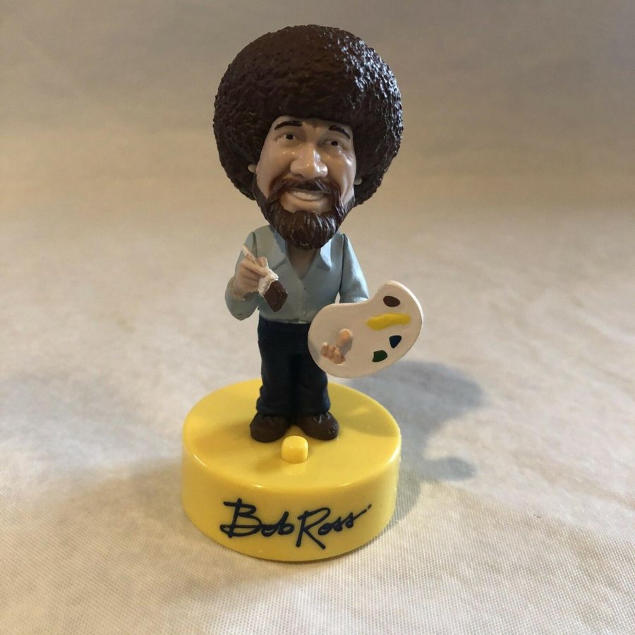 Bob Ross Bobblehead: With Sound!