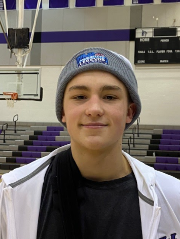 Varsity basketball starter Joey Starzynski hopes that despite a wrist injury , he will be back for the end of season.