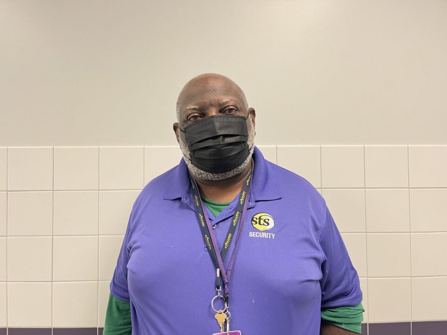 Security Guard Roderick Wilson is leaving Baldwin after over two years. 