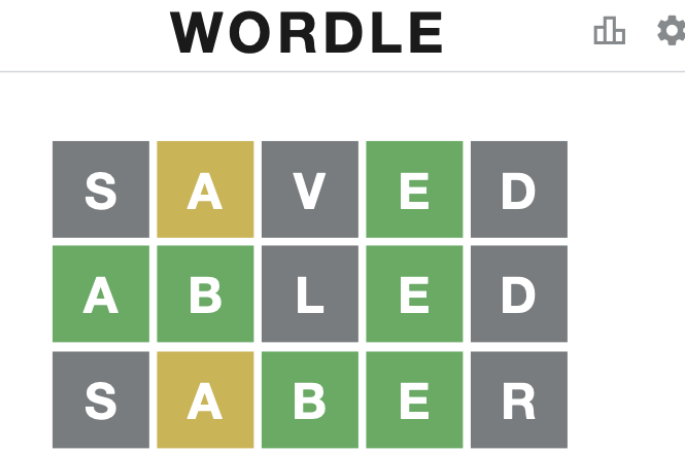 New viral word game Wordle offers quick, fun diversion