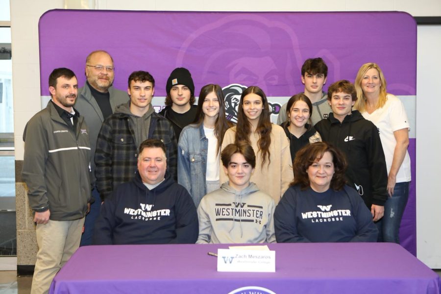 Zach Meszaros continues his academic and athletic career at Westminster University.