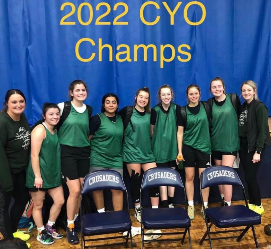 The St. Gabes Girls CYO team won their championship on Sunday. 