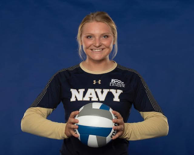 Volleyball excellence allowed Madison Sgattoni to attend the Naval Academy.