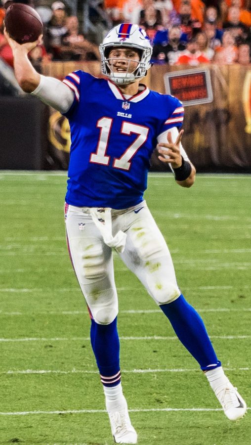 Buffalo Bills quarterback Josh Allen dominated in his teams win on Sunday.