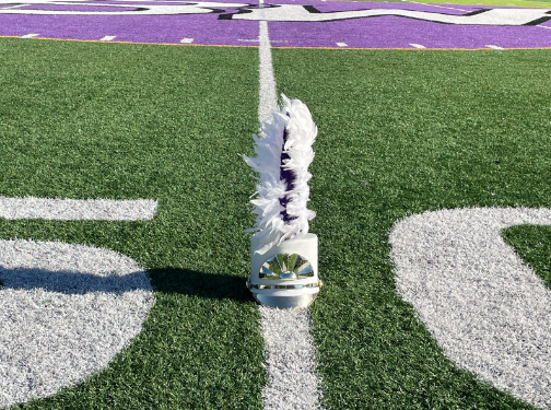 The Baldwin Highlander Marching Band performs in the 2A PIMBA division. 