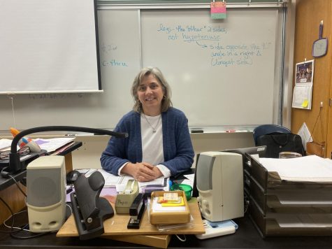 Physics teacher Beth Giles has been teaching at BHS for 32 years.