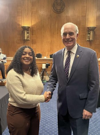 Brooklyn Williams testified in front of Congress about mental health on Wednesday.