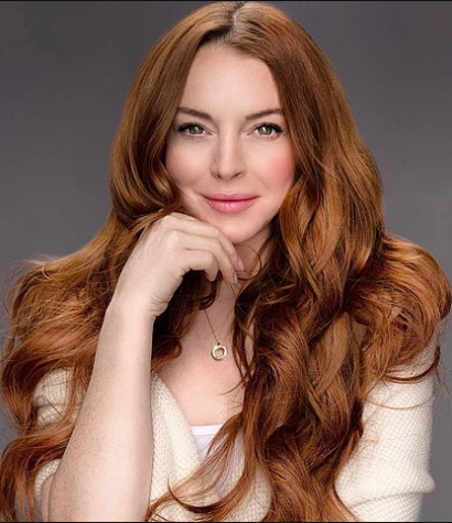 Lindsay Lohan stars in the new Netflix movie Falling for Christmas
