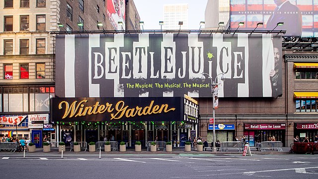 Beetlejuice was performed at the Benedum from the 21st through the 26th. 