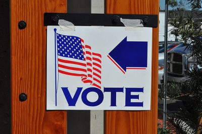 AP Gov students hold voter registration drive at the high school
