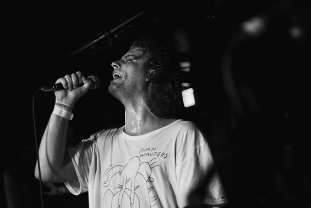 Mac Demarco performs at the Middle East Downstairs in April 2014.