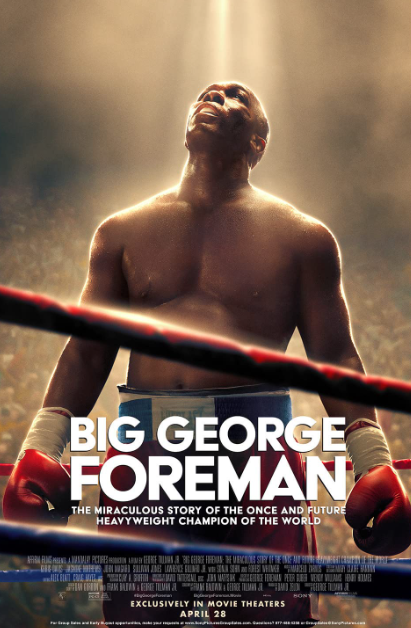 Foreman movie reviews the life and boxing career of George Foreman.