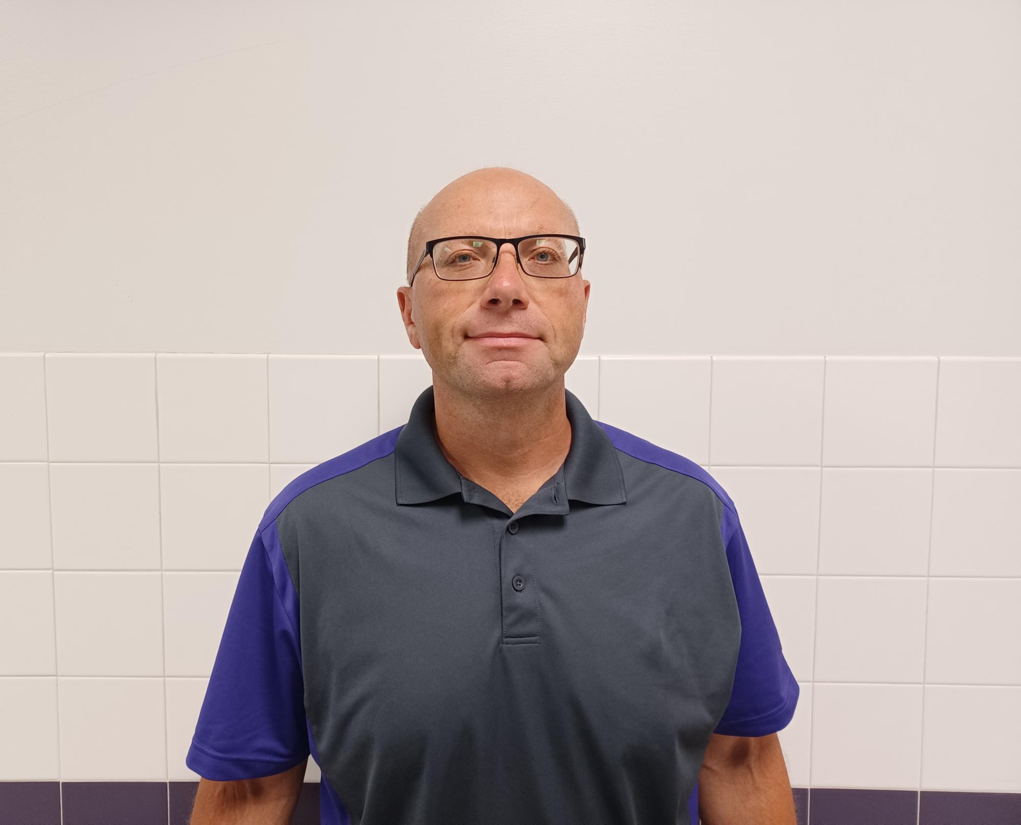 Custodian Jim Werner has enjoyed his time at Baldwin so far.
