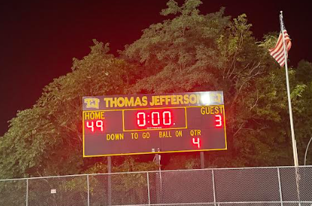 The Baldwin football team lost 49-3 against Thomas Jefferson on Friday night.