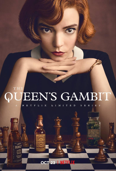The Queens Gambit covers topics such as addiction, death, and solitude.