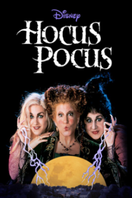 `Hocus Pocus is a classic Halloween movie that mixes horror and childrens comedy.

