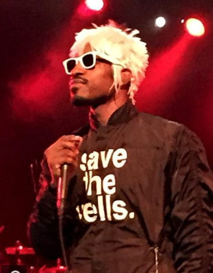 American rapper Andre 3000 releases new music after over a decade.  Andre 3000  by David Shankbone is licensed under CC BY 2.0 DEED.