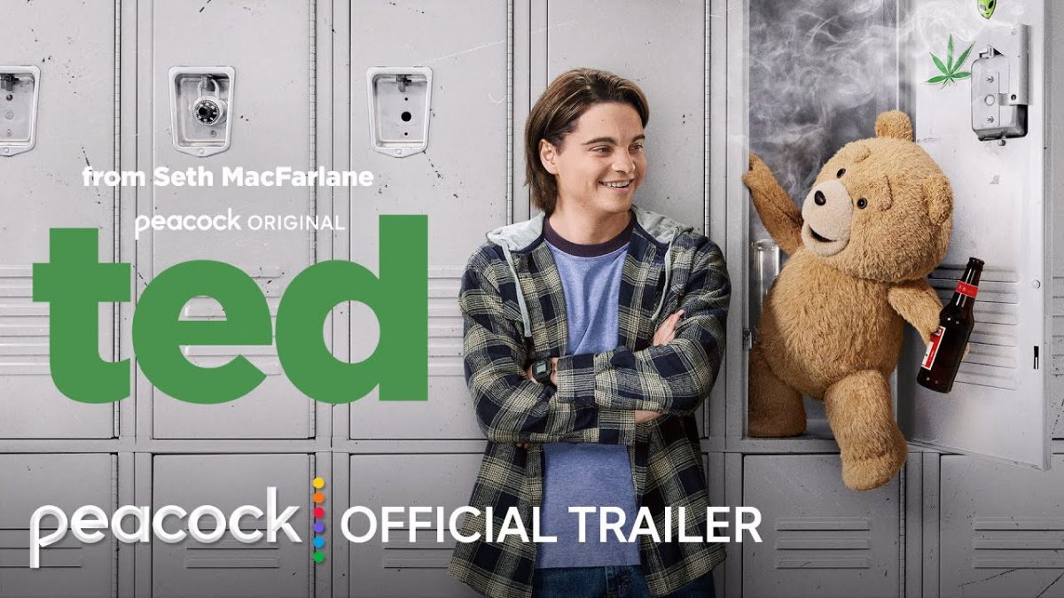 New ted series by Seth Macfarlane. Photo courtesy of Peacock. 