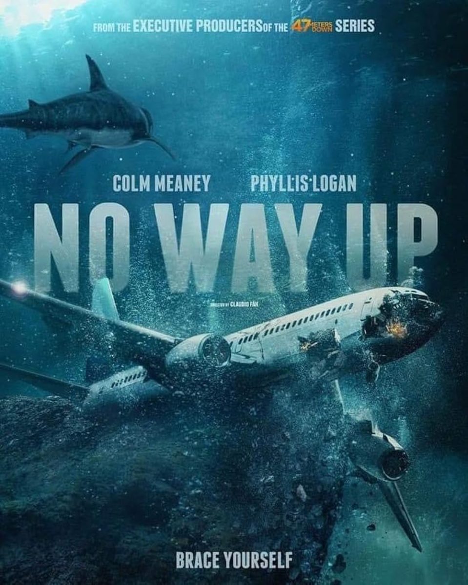 No Way Up, is an action thriller that is just like any other killer shark movie. Image courtesy of Altitude Film Distribution. 