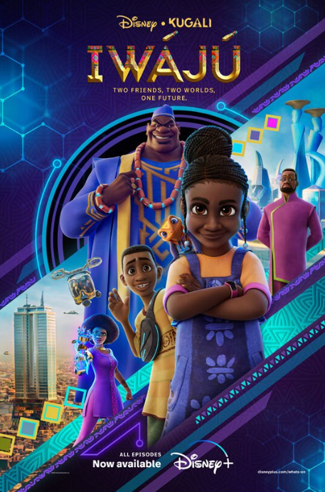 Iwaju marks the first African animated series by Disney. Iwaju means “in future” in the tribal ethnic language Yoruba of Nigeria. Photo Courtesy of Disney +.