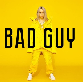 Bad Guy is one of Billie Eilishs biggest hits from her album When We All Fall Asleep, Where Do We Go. Photo courtesy of Darkroom and Interscope Records.
