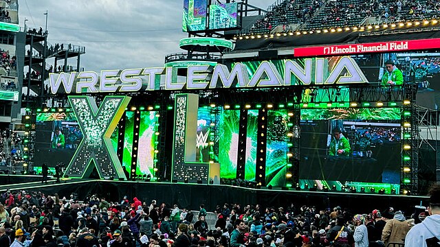 Wrestlemania+40+celebrates+four+decades+of+the+biggest+event+in+pro-wrestling.+%0A+Wrestlemania+40+by+Warrioruzi+7+is+licensed+under+CC+BY-SA+4.0+DEED.%0A%0A%0A