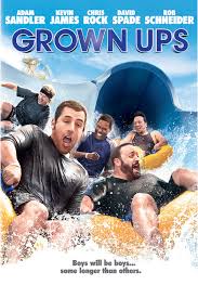 Sandler stands out starring in comedical movies like Grownups, which always continue to be hits. 
Picture Via Song Pictures