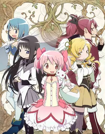 Magical Girl Madoka Magica is a must watch anime. Photo via Magica Quartet.